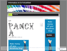 Tablet Screenshot of panchaxnano.wordpress.com
