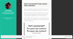 Desktop Screenshot of phpedinei.wordpress.com