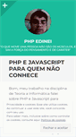 Mobile Screenshot of phpedinei.wordpress.com