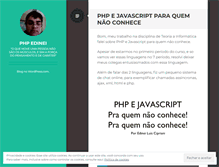 Tablet Screenshot of phpedinei.wordpress.com