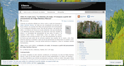Desktop Screenshot of efimeroescombrera.wordpress.com