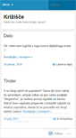 Mobile Screenshot of krizisce.wordpress.com