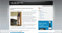 Desktop Screenshot of ladiestightsonline.wordpress.com