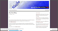 Desktop Screenshot of nezbo.wordpress.com
