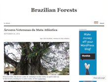 Tablet Screenshot of forest2011.wordpress.com