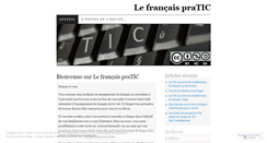 Desktop Screenshot of lefrancaispratic.wordpress.com