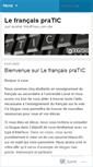 Mobile Screenshot of lefrancaispratic.wordpress.com