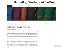 Tablet Screenshot of genderbodyreligion.wordpress.com