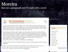 Tablet Screenshot of moreira13.wordpress.com