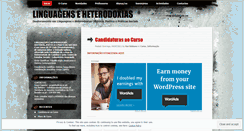 Desktop Screenshot of linguahetero.wordpress.com