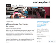 Tablet Screenshot of coutureplanet.wordpress.com