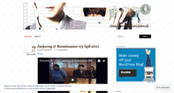 Desktop Screenshot of jaejoongthailand.wordpress.com