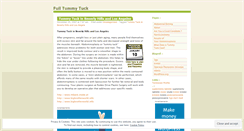 Desktop Screenshot of fulltummytuck.wordpress.com