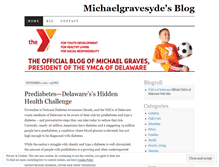 Tablet Screenshot of michaelgravesyde.wordpress.com