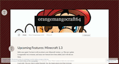 Desktop Screenshot of orangemangocraft64.wordpress.com