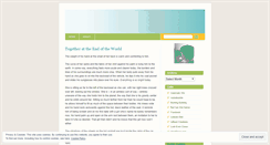 Desktop Screenshot of lasthonestlook.wordpress.com