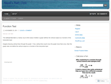 Tablet Screenshot of nayak2010.wordpress.com