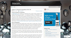 Desktop Screenshot of biologystation.wordpress.com