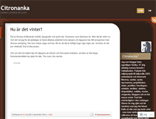 Tablet Screenshot of citronanka.wordpress.com