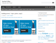 Tablet Screenshot of jawher.wordpress.com