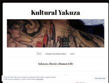 Tablet Screenshot of kulturalyakuza.wordpress.com