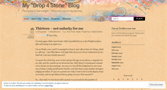 Desktop Screenshot of drop4stone.wordpress.com