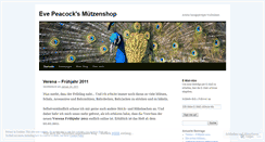 Desktop Screenshot of evepeacock.wordpress.com