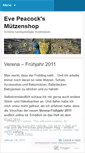 Mobile Screenshot of evepeacock.wordpress.com