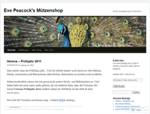Tablet Screenshot of evepeacock.wordpress.com