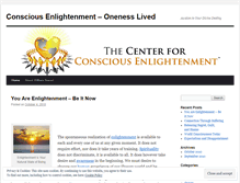 Tablet Screenshot of onenesslived.wordpress.com