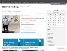 Tablet Screenshot of briannewberry.wordpress.com