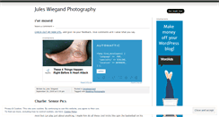 Desktop Screenshot of juleswiegandphotography.wordpress.com