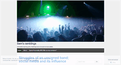 Desktop Screenshot of musicandsportsbanter.wordpress.com