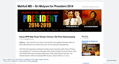 Desktop Screenshot of mahfudsrimulyani.wordpress.com