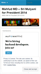 Mobile Screenshot of mahfudsrimulyani.wordpress.com