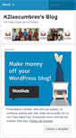 Mobile Screenshot of k2lascumbres.wordpress.com