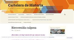 Desktop Screenshot of carteleradehistoria2.wordpress.com