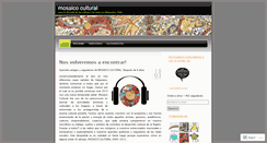 Desktop Screenshot of culturamosaico.wordpress.com