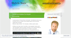 Desktop Screenshot of michelemoro.wordpress.com