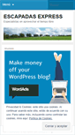 Mobile Screenshot of escapadasexpress.wordpress.com