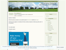 Tablet Screenshot of escapadasexpress.wordpress.com