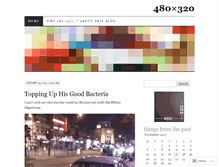 Tablet Screenshot of 480x320.wordpress.com