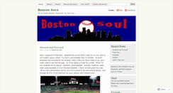 Desktop Screenshot of bostonsoul.wordpress.com
