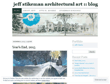 Tablet Screenshot of jeffstikeman.wordpress.com