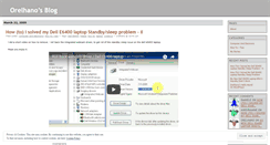 Desktop Screenshot of orelhano.wordpress.com