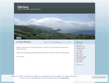 Tablet Screenshot of eldersong.wordpress.com