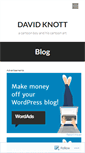Mobile Screenshot of daveknott.wordpress.com