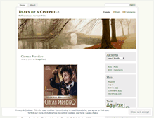 Tablet Screenshot of diaryofacinephile.wordpress.com