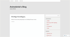 Desktop Screenshot of animebirds.wordpress.com