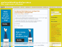 Tablet Screenshot of nacikgoz.wordpress.com